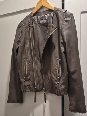 Joie Ailey leather moto jacket